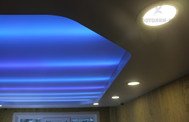 Натяжной потолок translucent с подсветкой LED